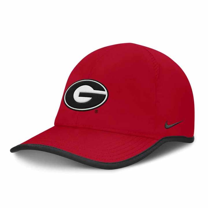 Nike Nike Georgia Bulldogs On Field Featherlight Men's Nike Dri FIT College Adjustable Hat