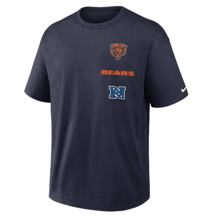 Nike Nike Rugby Jerseys Men's Marine Blue Crew Neck Moderate