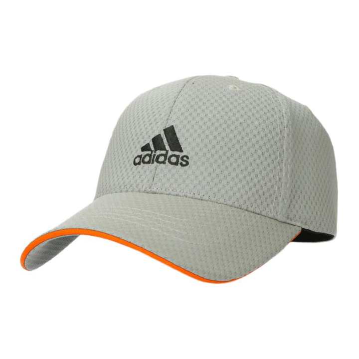 Adidas Adidas Comfortable And Breathable Polyester Baseball Caps Unisex Gray