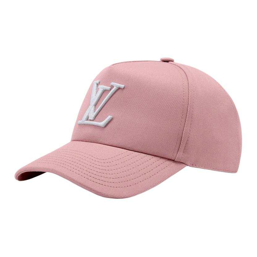 LOUIS VUITTON Cotton Baseball Caps Men's Pink