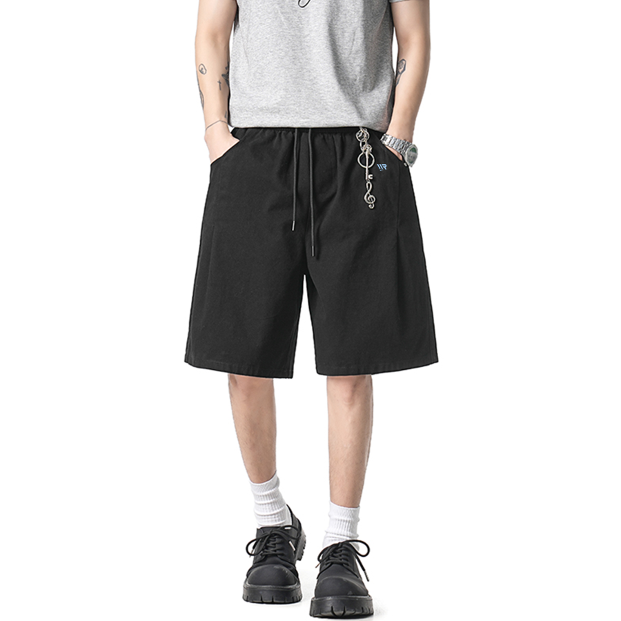 WARRIOR WARRIOR Casual Shorts Unisex Thin Straight Fit Pants