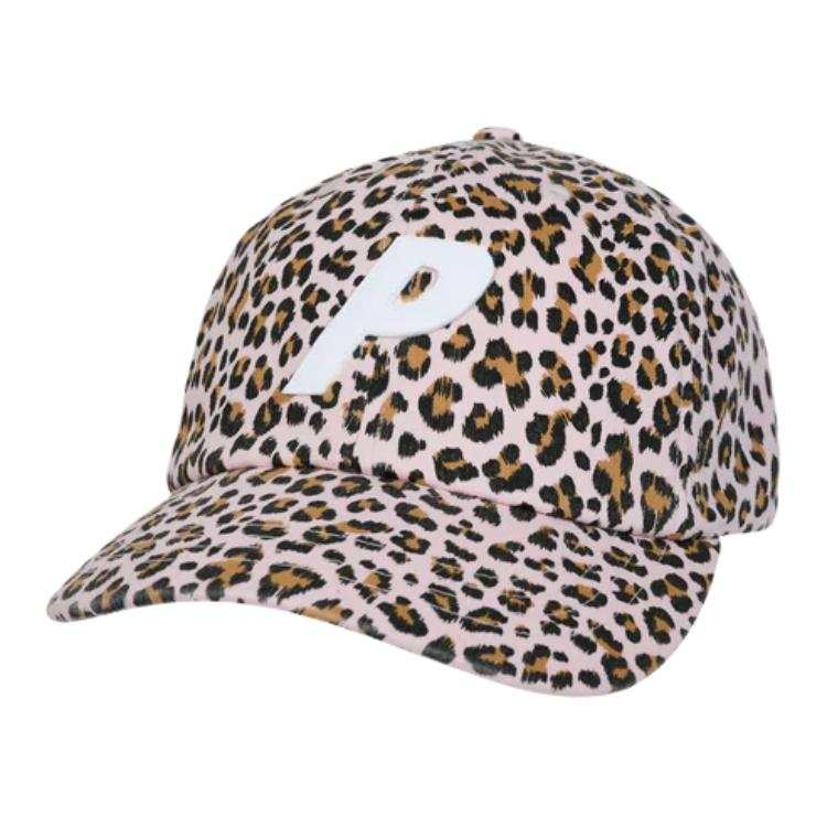 PALACE Cotton Baseball Caps Unisex Pink/Beige