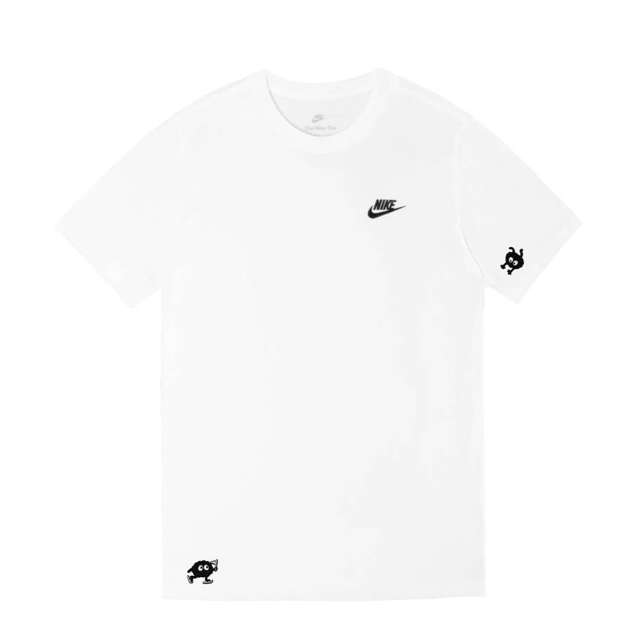 Nike Nike Sportswear T Shirts Unisex White Crew Neck Thin