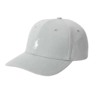 Ralph Lauren Twill Baseball Caps Men's Peak Gray