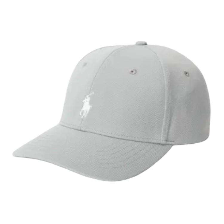 Ralph Lauren Twill Baseball Caps Men's Peak Gray