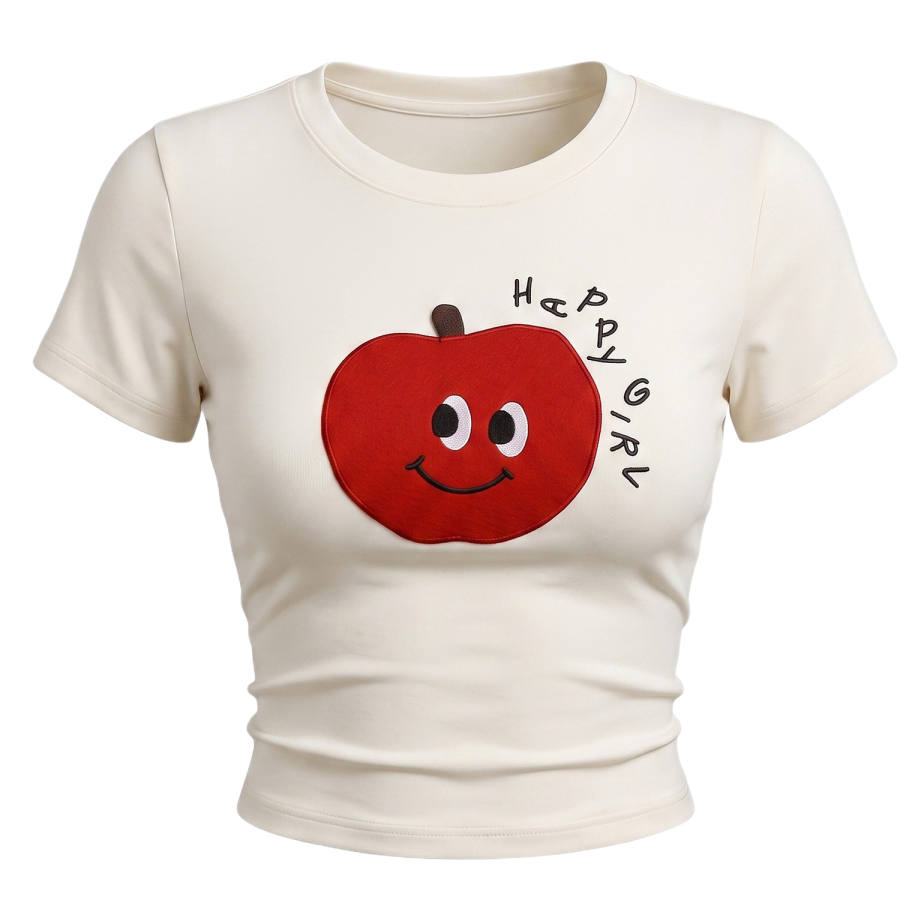 SNBL T Shirts Women's White Cooling Crew Neck Moderate Straight Fit
