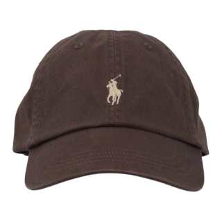 Polo Ralph Lauren Cotton Baseball Caps Men's Dark Brown