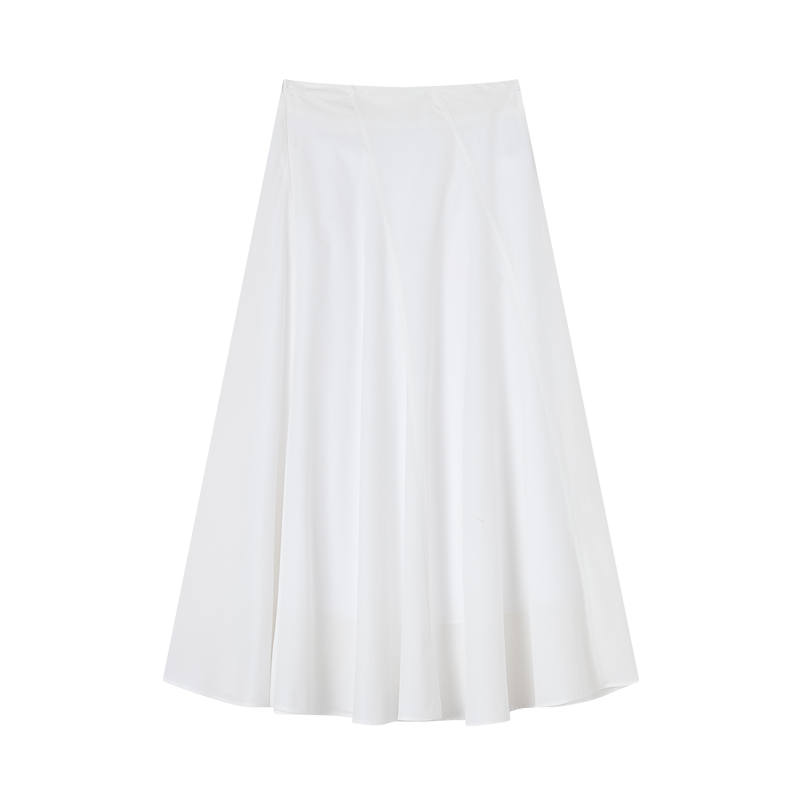 XIANGYING Casual Long Skirts Women's Moderate Long Skirt