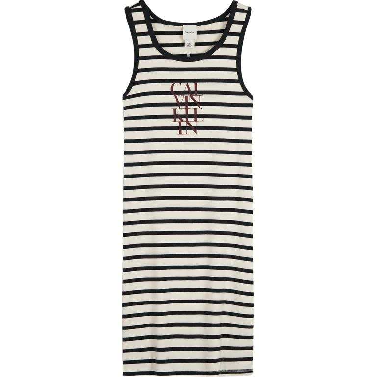 CALVIN KLEIN Sleeveless Dress Women's Gift Box Set Included