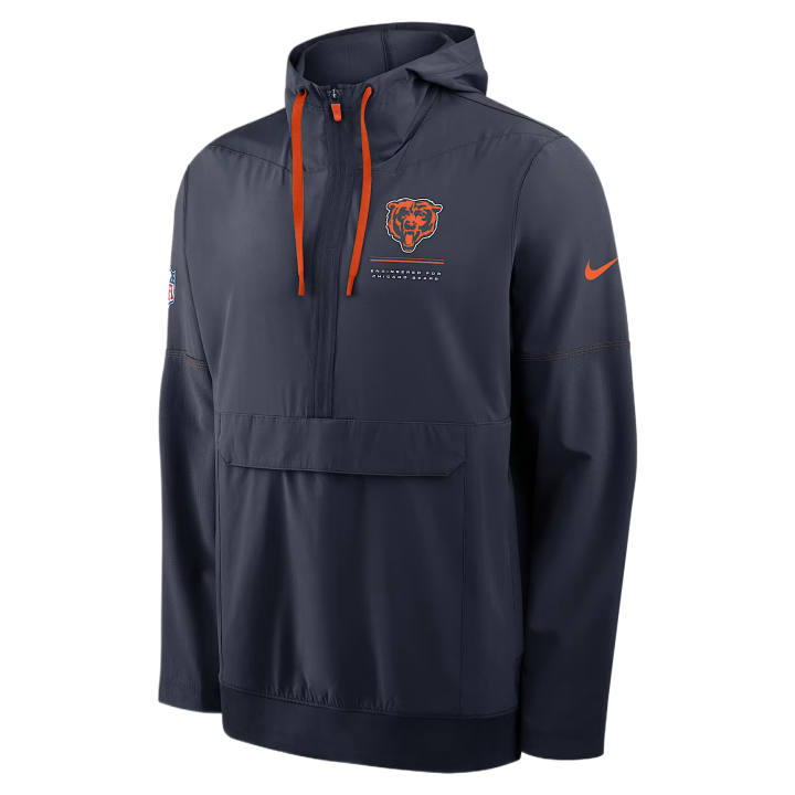 Nike Nike Jackets Men's Marine Blue Hooded Non Detachable Moderate