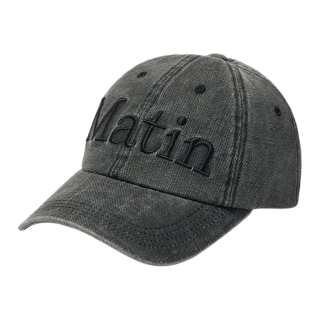 MATIN KIM Baseball Caps Unisex Black