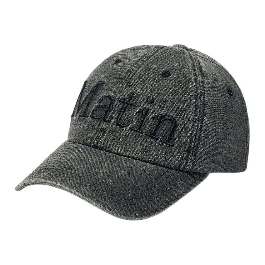 MATIN KIM Baseball Caps Unisex Black