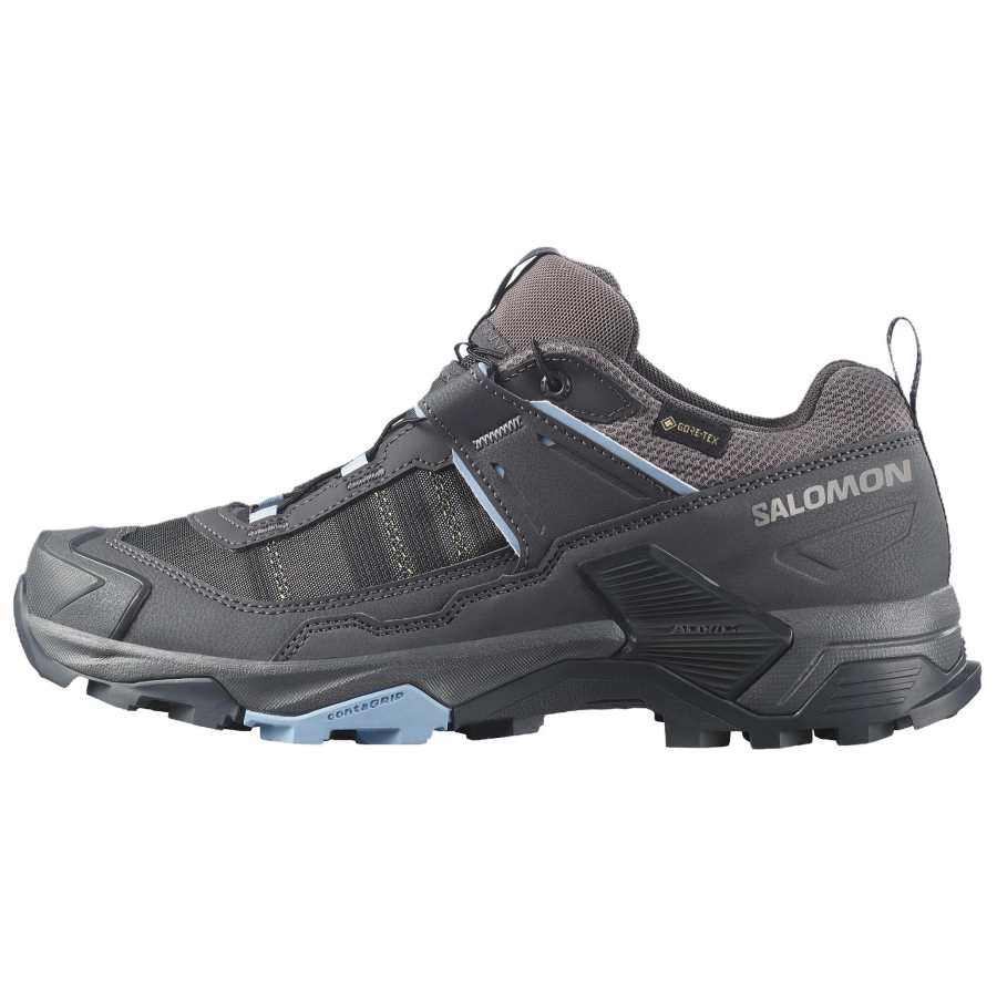 SALOMON X ULTRA 5 Mountaineering & Hiking Shoes Women's Low Top Asphalt Gray