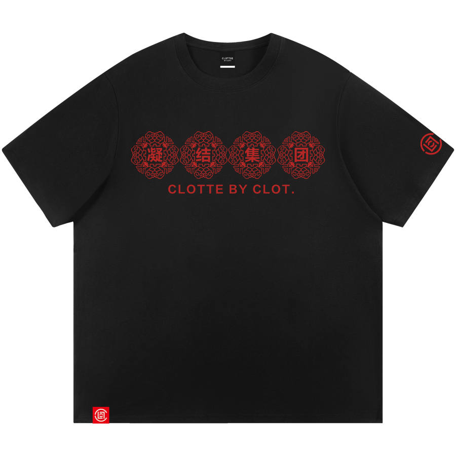 CLOT T Shirts Unisex Crew Neck Moderate Straight Fit