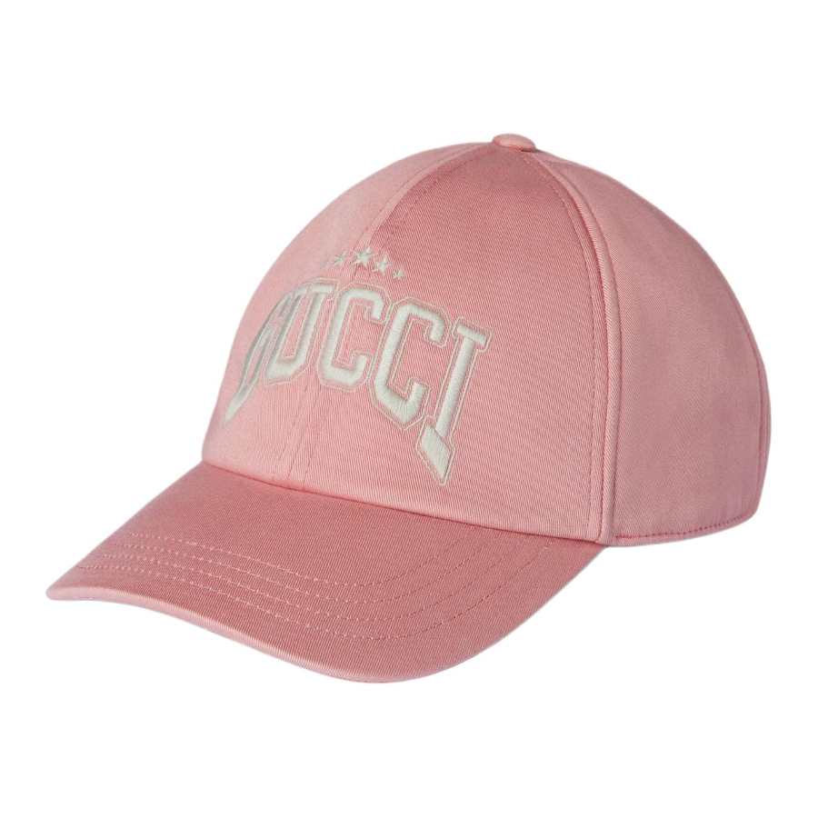 GUCCI GUCCI Embroidered Cotton Baseball Hat