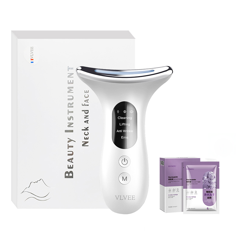 VLVEE Beauty Device, Neck Wrinkle Iron Home Use Nutrition Infusion Device VE8001