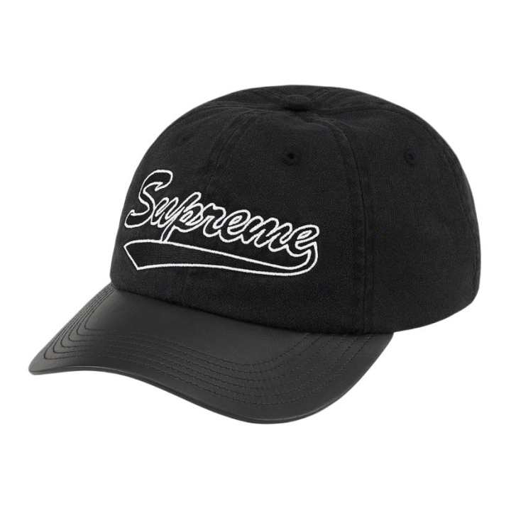 Supreme Supreme Leather Visor 6-Panel