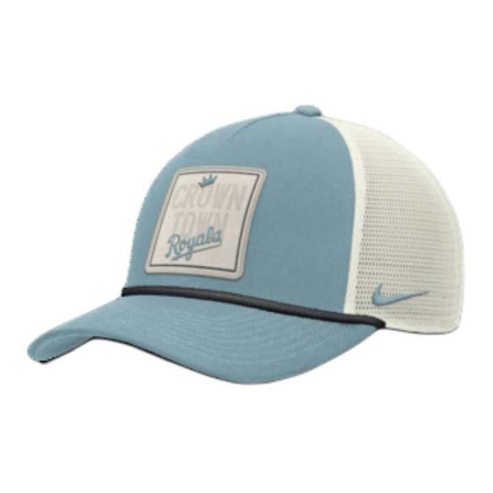 Nike Nike Kansas City Royals Rise Tech Men's Nike Dri-FIT Mlb Trucker Adjustable Hat