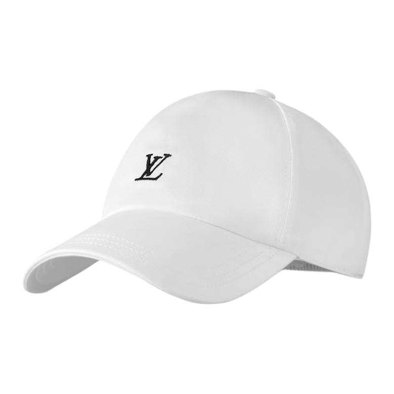 LOUIS VUITTON LOUIS VUITTON 100% Cotton Baseball Caps Men's White