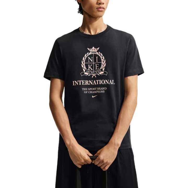 Nike Nike T Shirts Men's Black Crew Neck