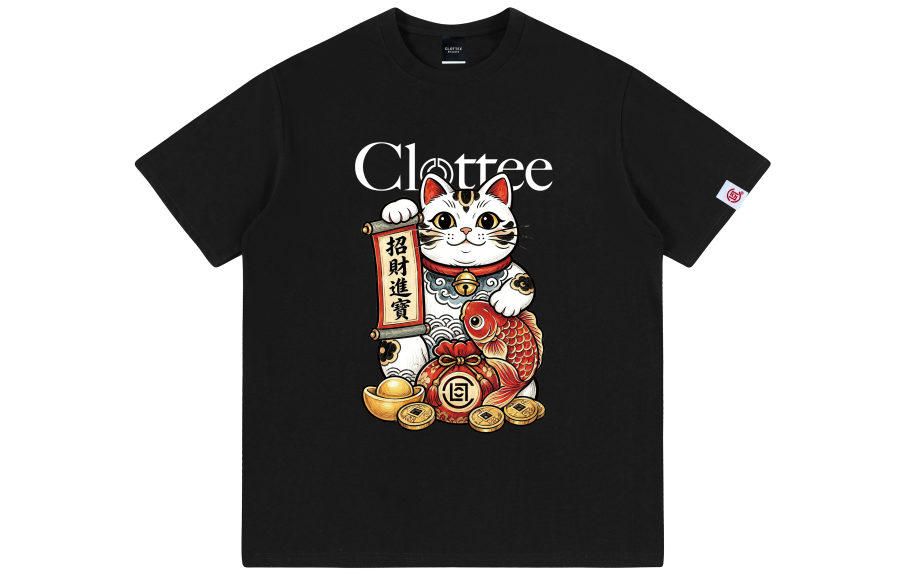 CLOT T Shirts Unisex Crew Neck Moderate Straight Fit