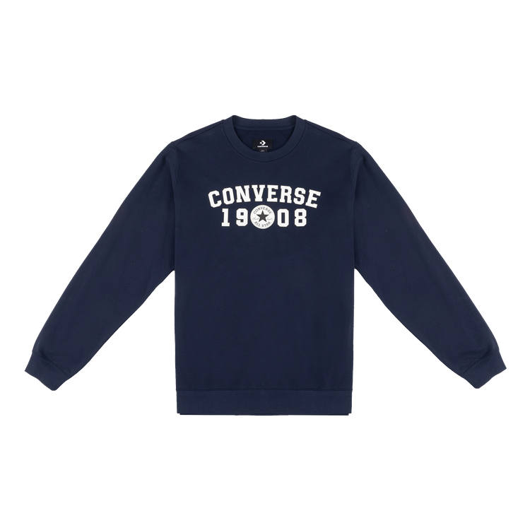 Converse Converse T Shirts Unisex Blue Crew Neck Moderate