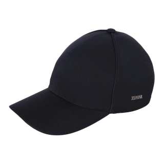 Ermenegildo Zegna Cotton Baseball Caps Men's Blue
