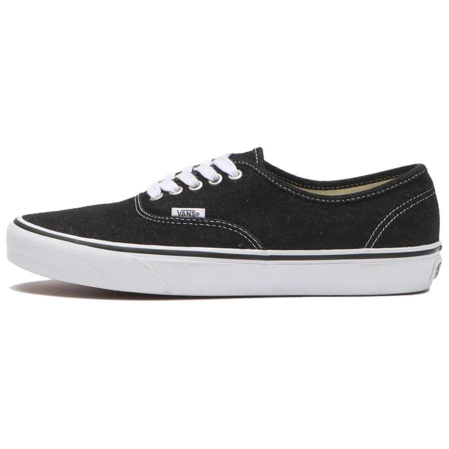 Vans Vans Authentic Skateboard Shoes Unisex Denim Black