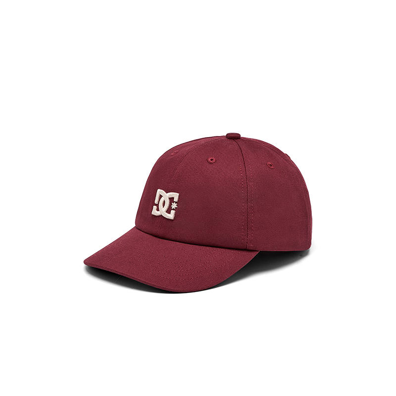 DCSHOES Baseball Caps Regular Edition Unisex Black/Ecru/Burgundy/Pink