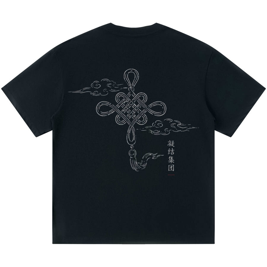 CLOT T Shirts Unisex Black 320G Heavyweight Crew Neck Moderate Other