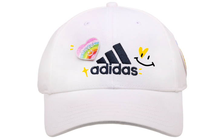Adidas Adidas Cotton Baseball Caps Unisex White