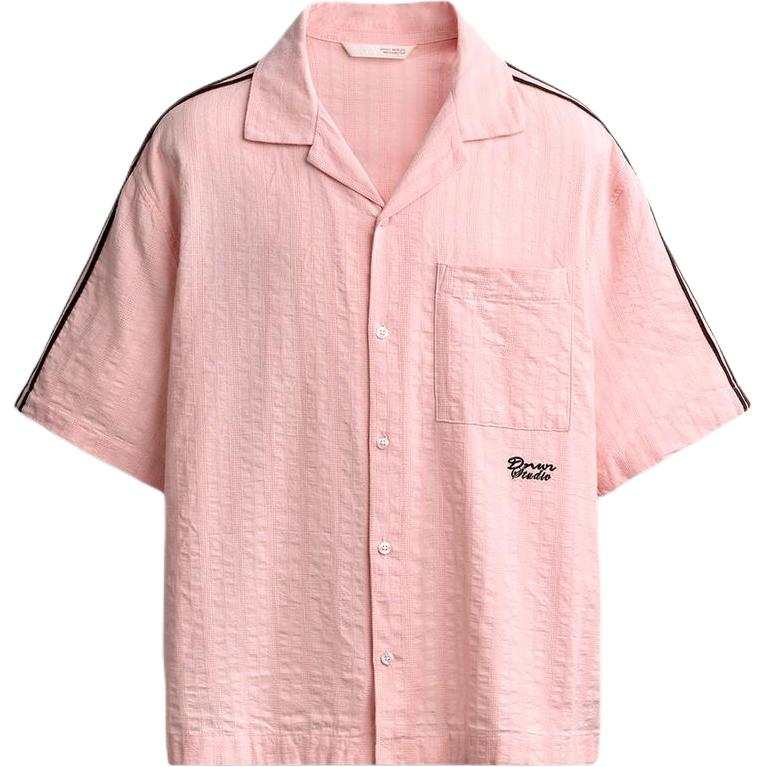 ZARA ZARA Shirts Men's Pink Moderate