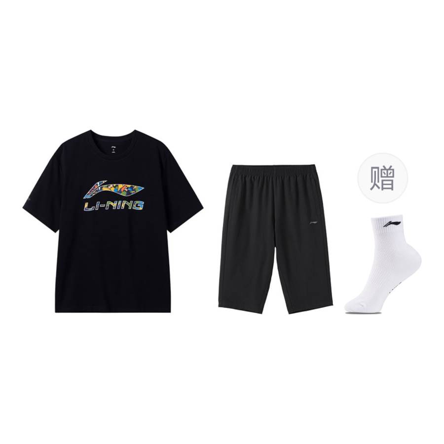 Li-Ning Li Ning Casual Sportswear Men's Crew Neck Thin