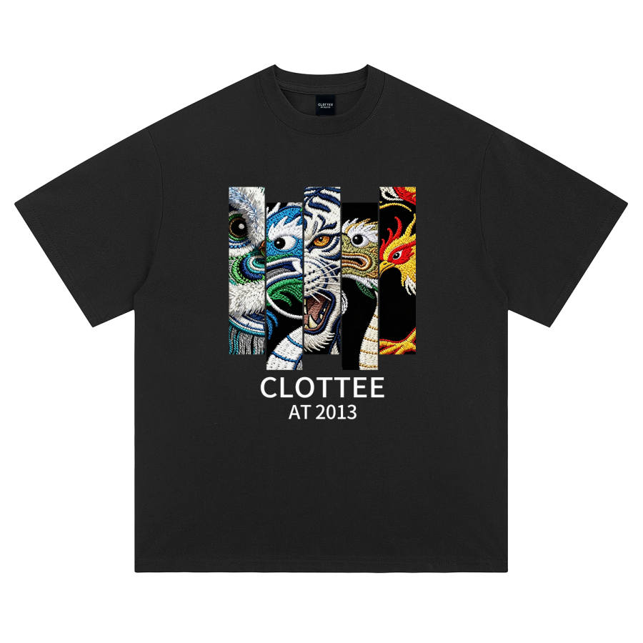 CLOT T Shirts Unisex Crew Neck Moderate Straight Fit