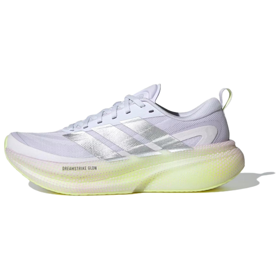 Adidas Adidas Supernova Glide Running Shoes Women's Low Top Frosted Purple/Silver Metal/Frosted Lemon
