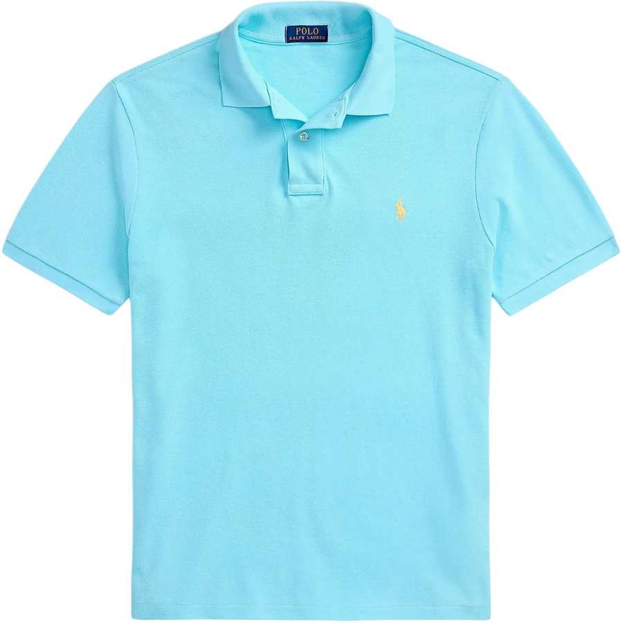 Polo Ralph Lauren Polo Shirts Men's Blue Polo Collar Moderate Straight Fit
