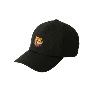 Onitsuka Tiger Cotton Baseball Caps Unisex Black