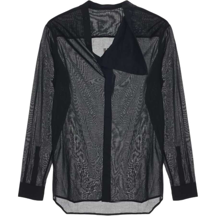 RICK OWENS Shirts Men's Black Moderate