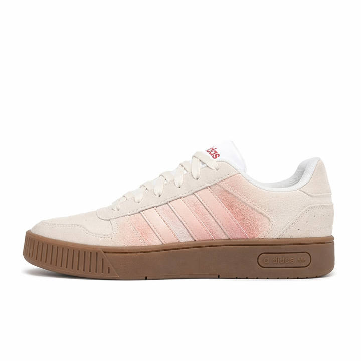 Adidas Adidas Skateboard Shoes Unisex Low Top Beige/Pink/Brown