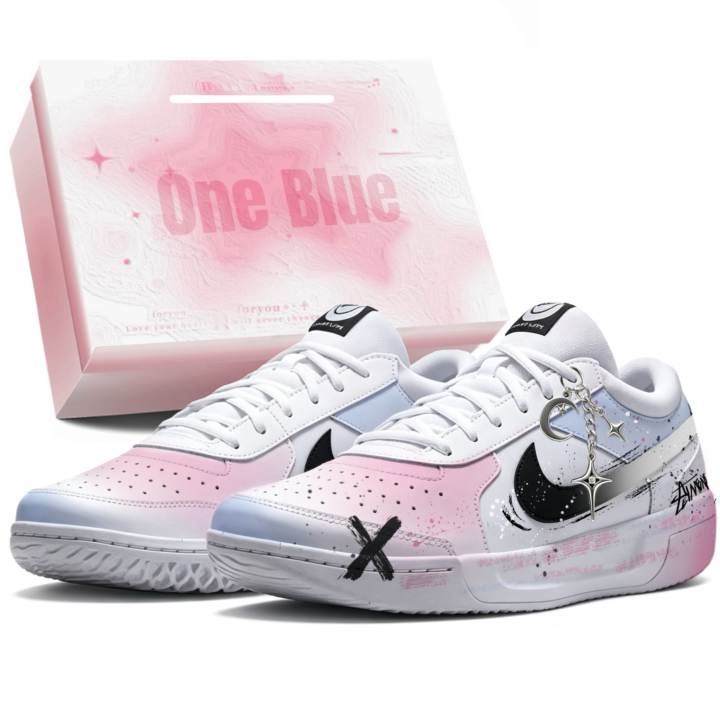 Nike Nike Court Lite 3 Tennis Shoes Men's Low Top White, Pink