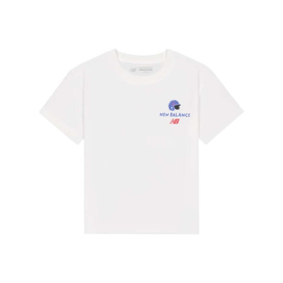 New Balance New Balance Kids T Shirts Crew Neck Moderate