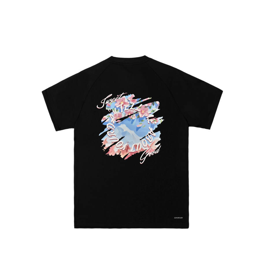 Adidas Adidas Football T Shirts Men's Black Crew Neck Moderate