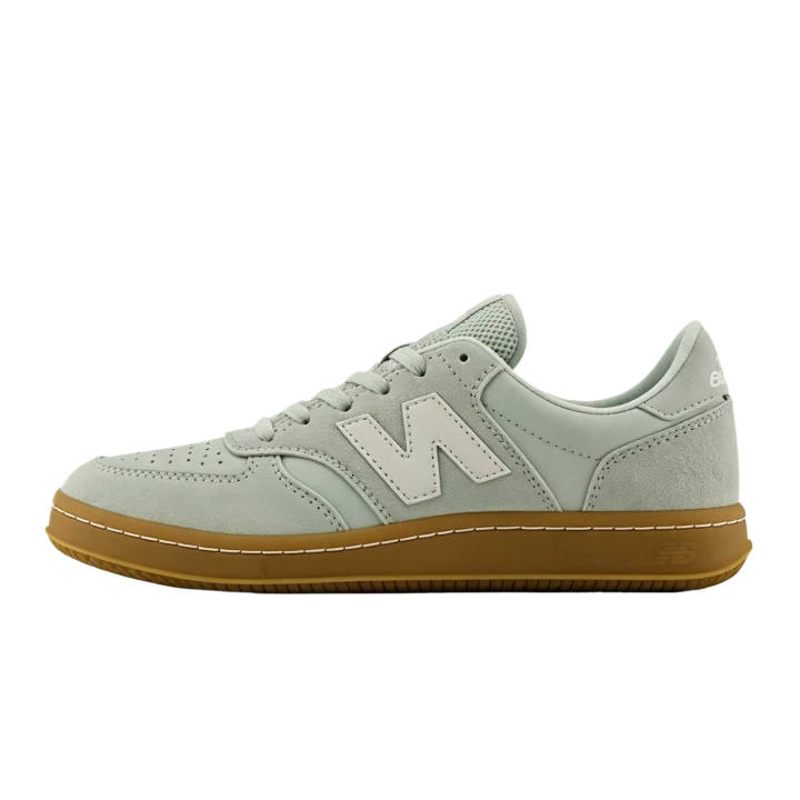 New Balance New Balance NB T500 Training Shoes Unisex Low Top Silver Moss With Maris Sal