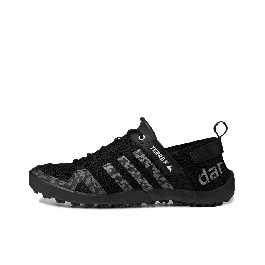 Adidas Adidas Terrex Daroga Mountaineering & Hiking Shoes Men's Low Top Black Silver Camouflage Color Block