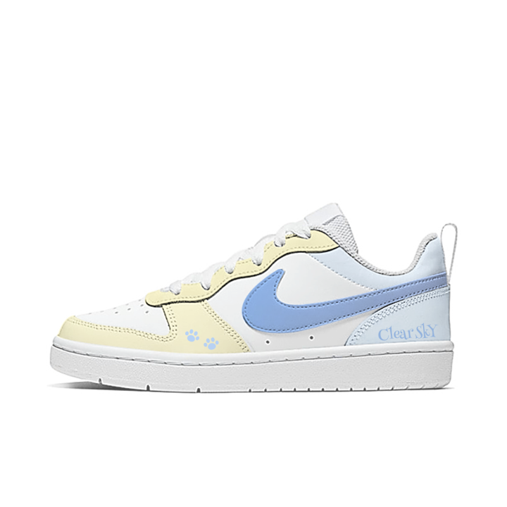 Nike Nike Court Borough Skateboard Shoes Unisex Low Top Orange