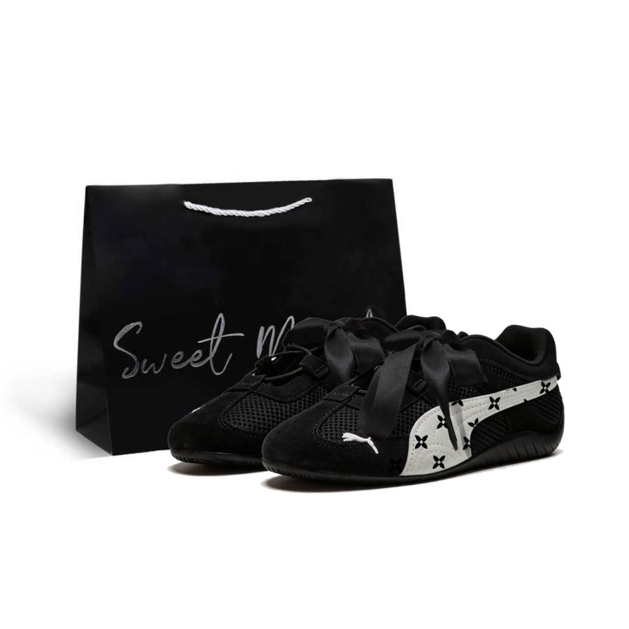 PUMA Speedcat Go Casual Shoes Women's Low Top Black, White