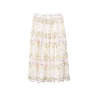 DIOR Casual Long Skirt Women's White