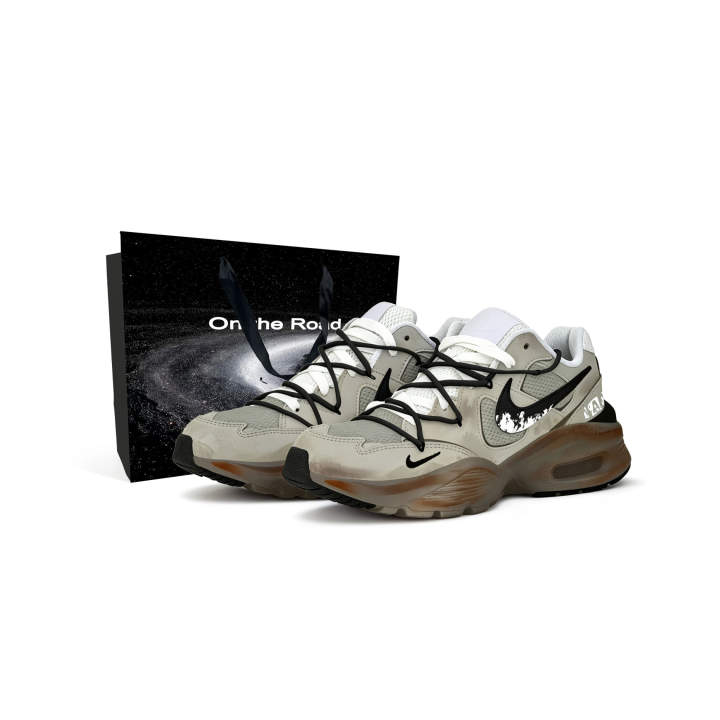 Nike Nike Air Max Fusion Running Shoes Unisex Low Top Brown, Black