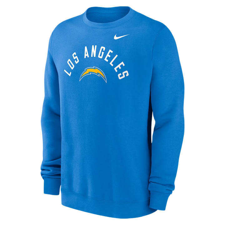 Nike Nike NFL Sweatshirts Men's Blue Crew Neck Moderate