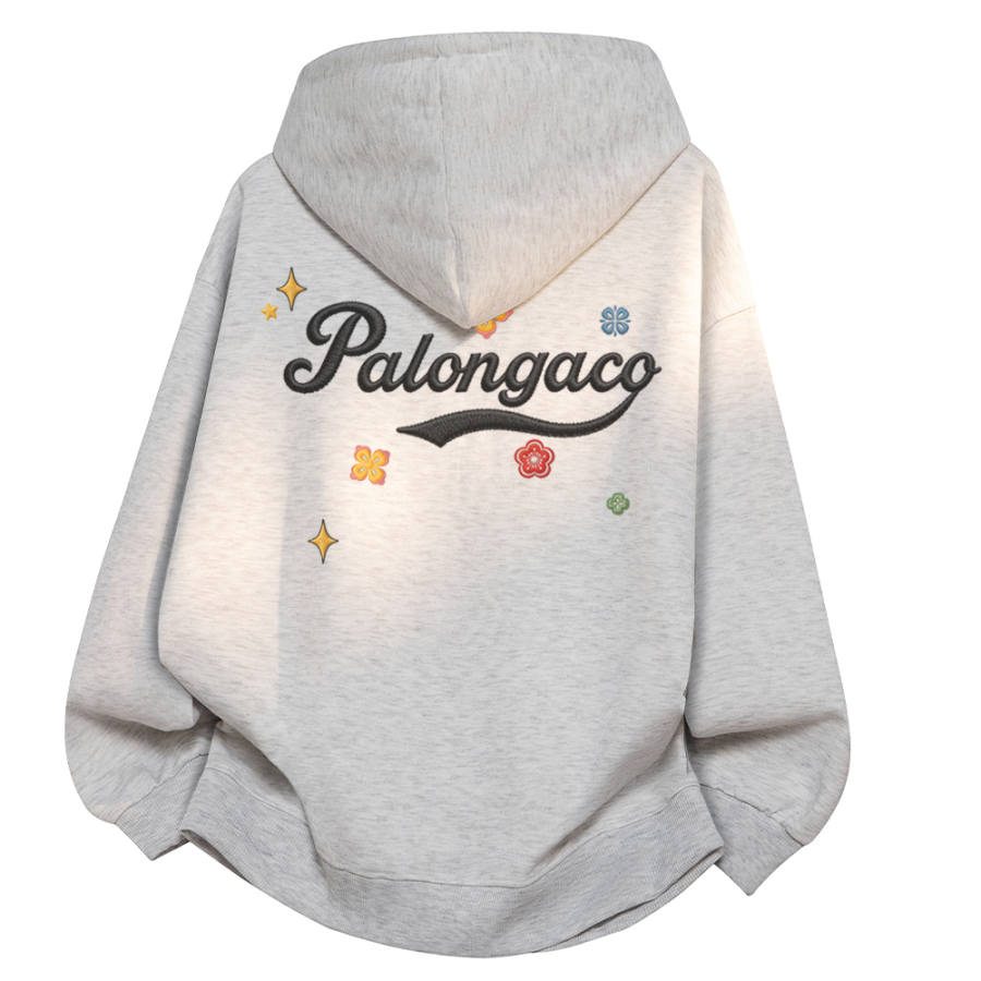 PAL ONGACO Sweatshirts Unisex Hooded Non Detachable Moderate Straight Fit